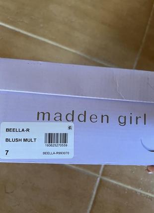 Босоножки madden girl bella-r - blush multi оригинал3 фото