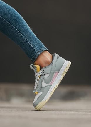 Жіночі кросівки ментолові nike air dunk jumbo mint foam