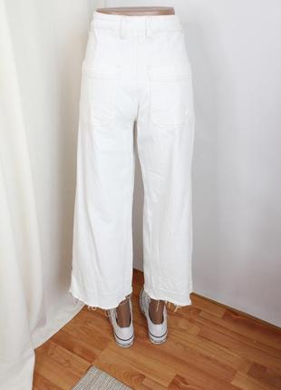 Белые джинсы кюлоты 14 размер denim co3 фото