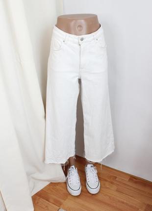 Белые джинсы кюлоты 14 размер denim co2 фото