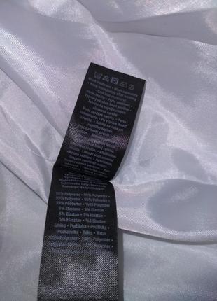 Новая юбка черно-белая в полоску короткая f&amp;f6 фото
