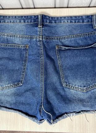 Шорты джинсовые шорты батал boohoo6 фото