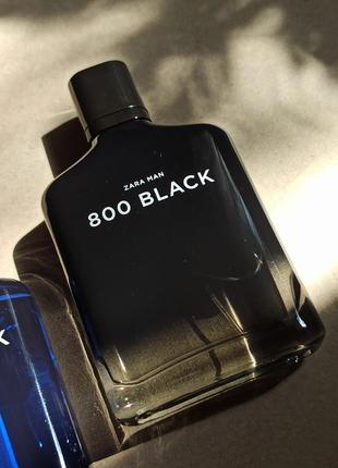 Чоловічий аромат zara 800 black 100 мл з набору.