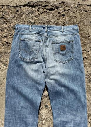 Винтажные потертые джинсы carhartt texas4 фото