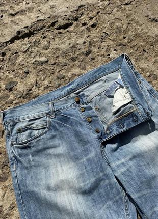 Винтажные потертые джинсы carhartt texas7 фото