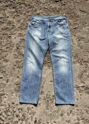 Винтажные потертые джинсы carhartt texas6 фото