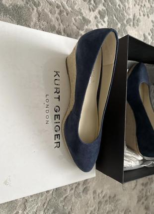 Женские ботинки. замша кожа. брендовые - kurt geiger