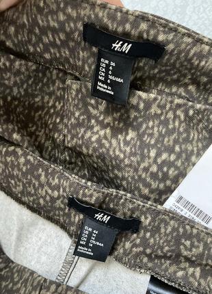 Коттон брюки скинни h&amp;m в стиле zara5 фото