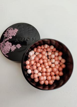 Румяна шарики пудра эйвон avon bronze fase pearls