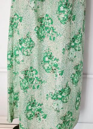 Невероятное прекрасное нежное мыло великолепное винтажное платье ретро винтаж фотосессии стиль ампир цветочный принт цветы7 фото