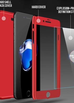 Чохол+ закаленое скло на iphone 6p