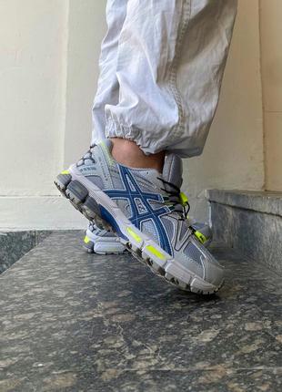 Кроссовки asics gel-kahana 8 grey/blue9 фото