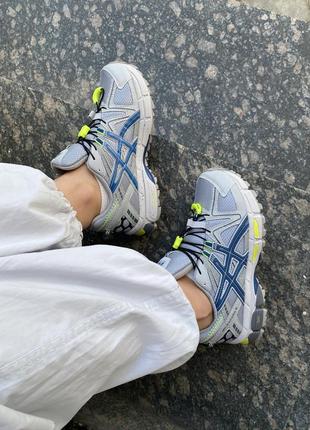 Кроссовки asics gel-kahana 8 grey/blue3 фото