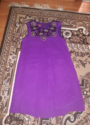 Шелковое платье