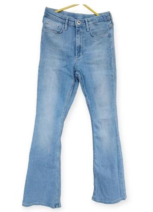 Расклешенные джинсы h&m denim2 фото