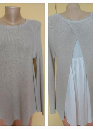 Легка кремова кофта,туніка,блуза4 фото