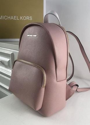 Женский рюкзак michael kors розовый6 фото