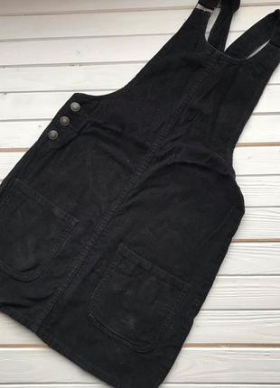 Вельветовый комбинезон сарафан denim co размер хс