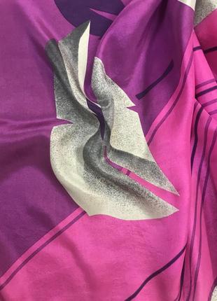Изысканный нежный платок из натурального шелка3 фото