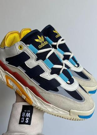 Adidas niteball blue yellow6 фото