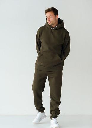 Костюм базовий спортивний унісекс на флісі вільного крою 🔥