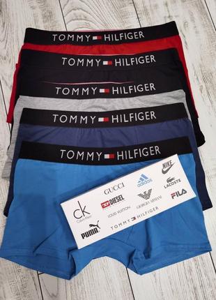 Набор трусов боксерки tommy hilfiger1 фото