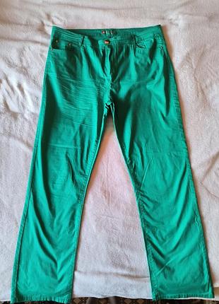 Бирюзовые брюки / бирюзовые женские штаны