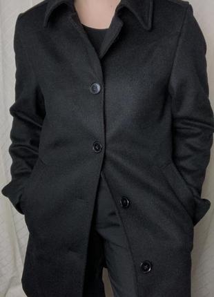 Классическое пальто paul kehl швейцария маленький мужской размер xs полушерстяное шерстяное шерсть классическое премиум