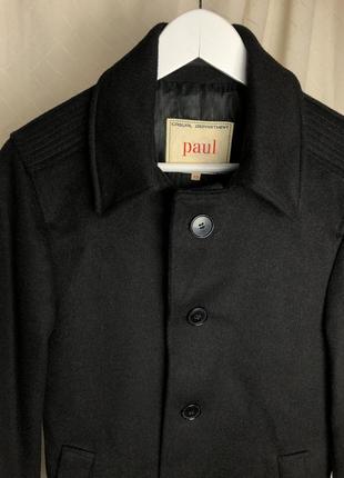 Класичне пальто paul kehl швейцарія маленький чоловічий розмір xs напівшерстяне шерстяне вовна класичне преміум5 фото