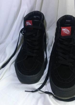 Кеди vans sk8-hi black/black