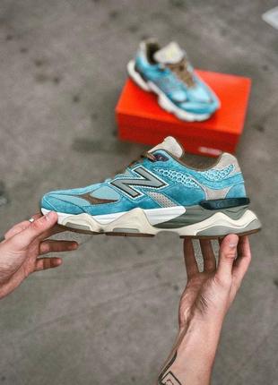 Высококачественные люксовые кроссовки в стиле new balance 9060 nb премиум мужские замшевые стильные молодежные трендовые