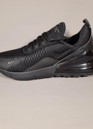 Кросівки чоловічі nike air max 270 black. кросівки найк аір мах 270.42 розмір