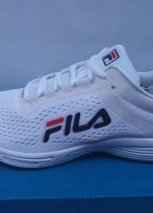 Кроссовки мужские летние сетка белые fila 46 р-р