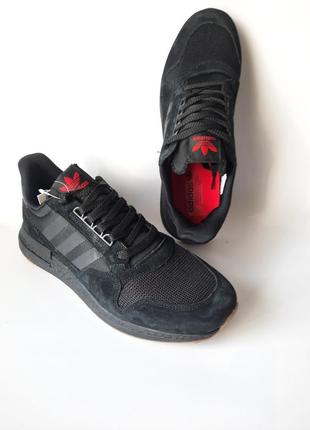 Кросівки чоловічі adidas runner boost. чорні6 фото