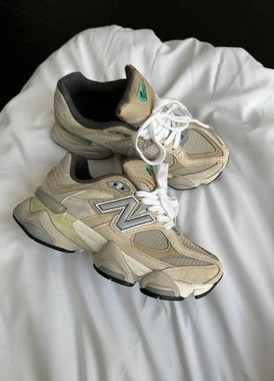 Женские кроссовки new balance 9060 “sea salt”3 фото