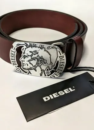 Ремень мужской кожаный diesel mino81 фото