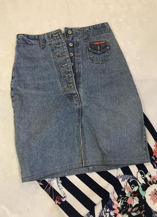 Джинсовая юбка