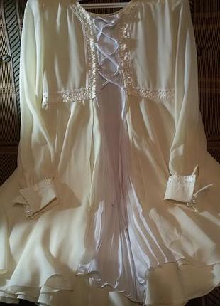 Кремово - белое платье - фантастика!