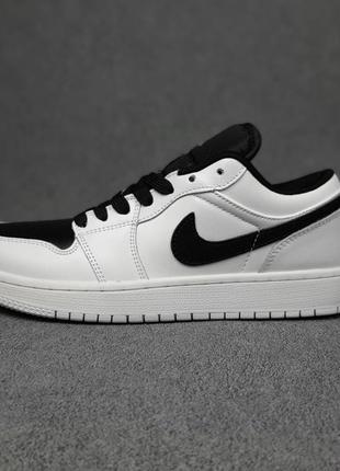 Nike air jordan 23 низькі кеди білі з чорним кросівки чоловічі шкіряні топ якість найк джордан осінні6 фото