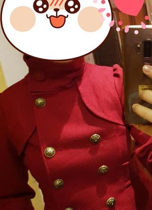 Шикарный женский блейзер/ пиджак/пальтишко от guess, р. s3 фото