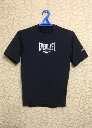 Компрессионная термо футболка everlast эверласт майка лонгслив спортивный для футбола спорта зала бега единоборств бокса lonsdale mma ufc box