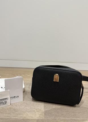 Furla nero оригинальная сумка1 фото