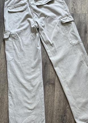 Трендовые, стильные джинсы карго, размер xs, s5 фото