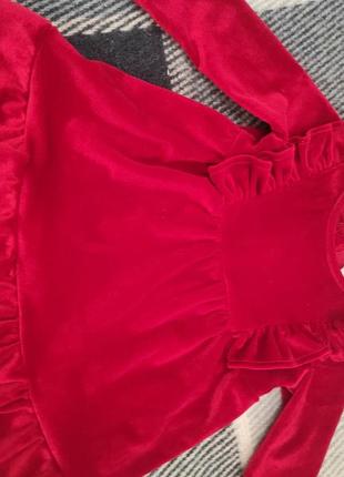 Красное платье 3 мес платье на новый год f&amp;f8 фото