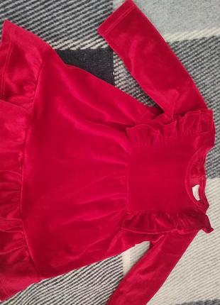 Красное платье 3 мес платье на новый год f&amp;f7 фото