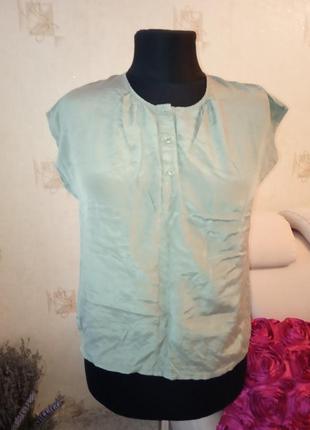 Натуральна легка блуза, шовк, бавовна