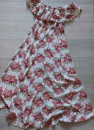 Цветочное платье