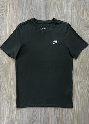 Мужская базовая хлопковая футболка the nike tee