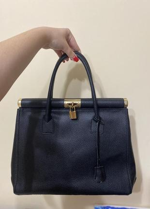 Кожаная итальянская сумка