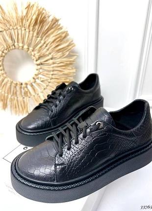Кеды кожаные питон nina❤️mi